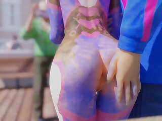3D Compilation: Overwatch Dva Dick Driveway Creampie Tracer Shrift Ashe Fucked On the top of Chifferobe Uncensored Hentais